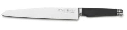 De Buyer - Couteau de découpe FK2 en acier inoxydable - Longueur 26 cm -, Noir