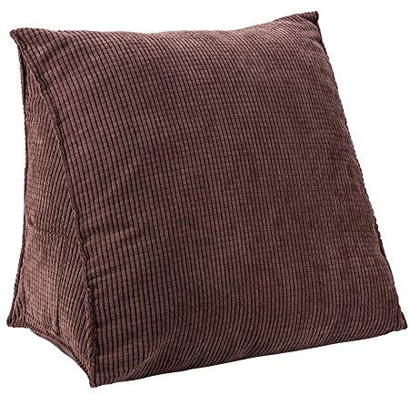 ksqp DreieckＫissen Zurück Stützkissen Keilkissen Lesekissenund Rückenstütze Sofa Bett Sofa Bürostuhl Nackenstütze,E-40cm*36cm