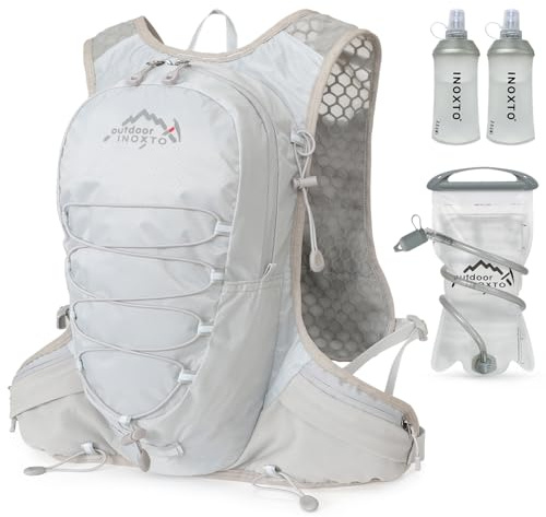 INOXTO Sac d'hydratation léger 5L,adapté à la randonnée en Plein air,Marathon, compétition Cycliste, Gilet d'hydratation d'alpinisme,Hommes et Femmes