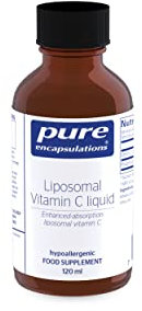Pure Encapsulations Liposomal Vitamin C Liquid - Enhanced-Absorption Liposomal Vitamin C - 120ml