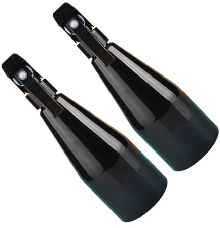 Healvian 2 Pièces Bouteille Spray Réutilisable Noir Lot de Vaporisateur Multifonctionnel Plastique pour Plantes Cosmétique Jardinage et Activités Extérieures