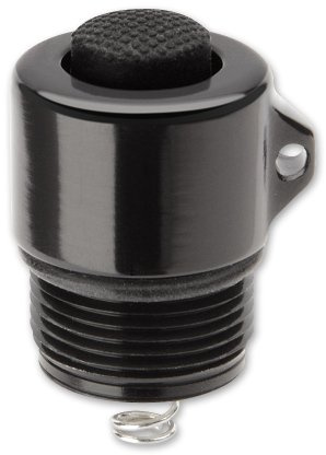 LiteXpress Messer Endkappenschalter, schwarz, für AA Lampen, Grau, M, 1010269310