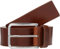 Calvin Klein Herren Gürtel Warmth Oiled Grain 3.5 cm Ledergürtel, Braun (Dark Tan), 95 cm
