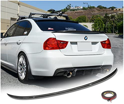 BMW E90 Performance Heckspoiler für BMW 3er 2004 2006 2007 2008 2009 2010 2011 M Tuning Limousine 4-Türer 318i 320i 330i 340i m340i 318d 320d 330d 330d 90D 40D ABS-Kunststoff