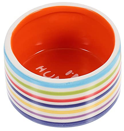 Mipcase Häschen-Feeder Kaninchen Für Wasserfütterung Beißgleiter Mehrzweckmäuse Kleine Chinchilla Guinea- Futternapf Hamster Rennmaus Hasennapf Kippschutz Igelnapf Keramik