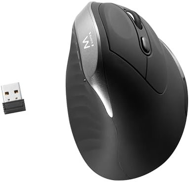 EWENT Raton ergonomico inalambrico 2400Dpi