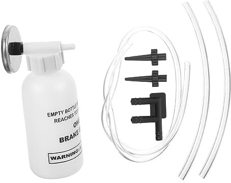 DRESSOOS Dispositivo di Spurgo dei Freni Flacone E Tubo per Spurgo Auto Kit di Spurgo dei Freni per Auto Sostituzione Efficiente del Fluido per La Manutenzione