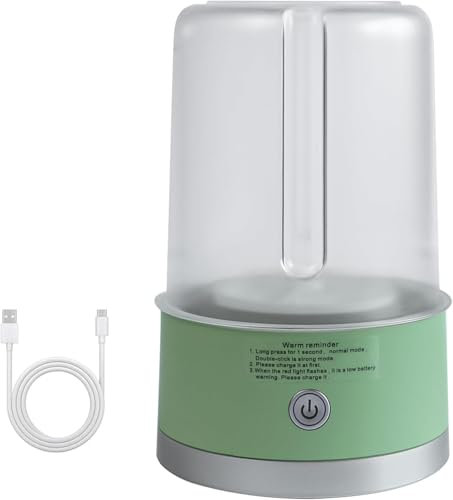 Machine à laver portable, mini machine à laver, nettoyage en profondeur des sous-vêtements, vêtements de bébé et autres petits vêtements. Convient pour les appartements, les dortoirs (Vert)