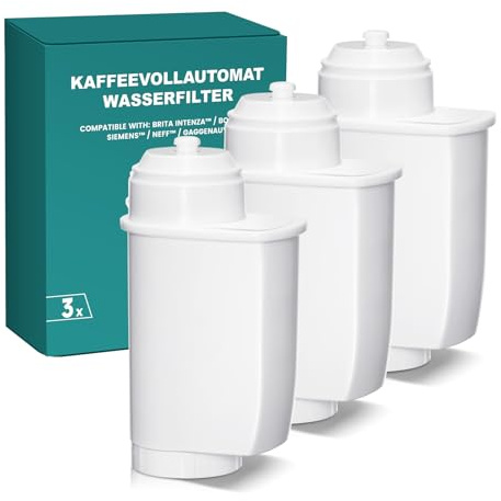 Filswa Helautomatisk kaffemaskin vattenfilter för Siemens EQ-Series, EQ6 Plus S700, EQ9 S900 S500, EQ500, EQ700, EQ900. Högkvalitativt och effektivt, ekonomiskt alternativ