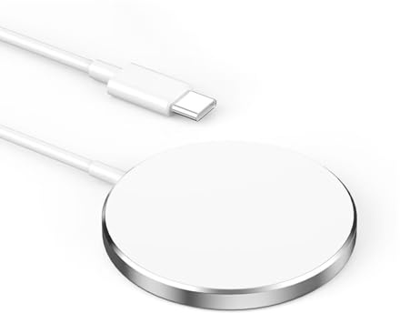 for iPhone Wireless Charger，Fast Magnetic Charger, 15W USB C Wireless Charging Pad, Type C Magnetic Charging Cable (1m) Compatible with iPhone 15/14/13/12/Pro/Pro Max/Plus/Mini The Office