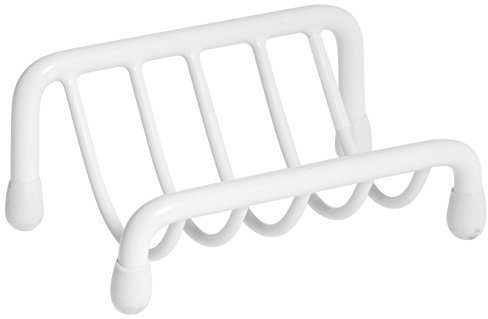 Home Porte-Savon à Poser, filocromato, Blanc, 9 x 6 x 4 cm