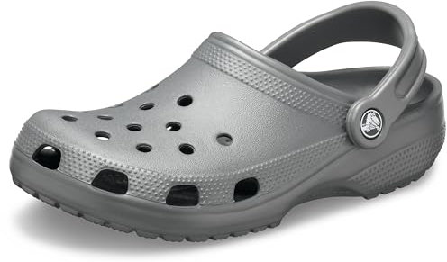 Crocs Unisex Classic Clogs Clogs, Slate Grey,3 UK Men/ 4 UK Women