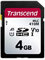 Carte SD Transcend TS4GSDC410M Classe 10 UHS-I 4 Go, lot de 1