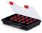 5X Sortimentskasten Werkzeugkiste Organizer Set 5 Stück Sortierbox NORS Kleinteilemagazin Sortierkasten Werkzeugbox (344 x 249 x 50 mm)