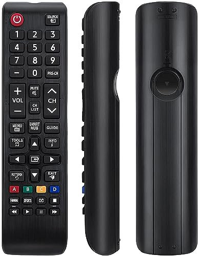 Universal Samsung Remote Controls For Smart Tv, Universal Samsung Tv Remote With Netflix, Prime Video, Rakuten Tv Buttons For All Samsung Tv Led Qled Uhd Frame Curved Solar Hdtv 3D 4K 8K Smart TVs,