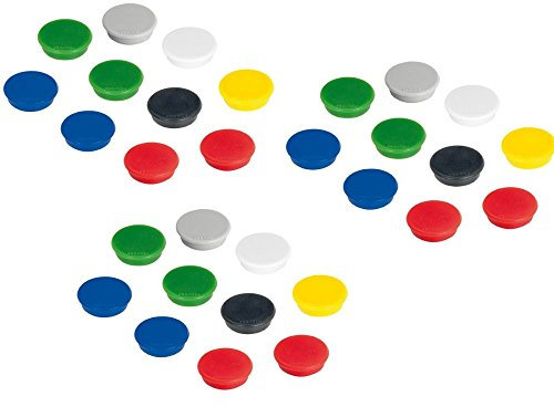 Franken Haftmagnete Magnet, 32 mm, 800 g, sortiert (30)