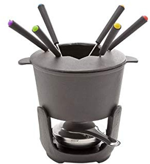 Cosy & Trendy 3035150 fondue-set 10 delar för 6 personer aluminium