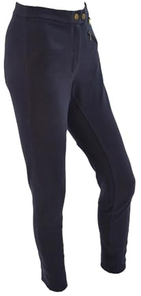 Rhinegold Jodhpurs-UK 16 (EU 44)-Navy Essential Pantalon d'équitation Bleu Marine Taille Mixte
