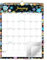 Wandkalender 2024-2025 mit 18 Monaten, Juli 2024 - Dezember 2025, 35,6 x 27,9 cm, Doppeldrahtbindung + Aufhängehaken + große Blöcke mit Julianischen Daten, perfekter Wandkalender 2024 zum Organisieren