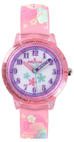 Bigmeda Orologio Digitale Per Bambini, Orologio Per Bambini Movimento Al Quarzo, Impermeabile, 3D Cartoon Cinturino In Silicone Per Ragazzi E Ragazze 3-10 Anni (Magia)