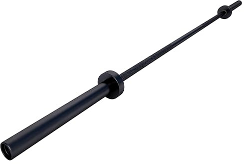 GORILLA SPORTS® Bilanciere Olimpico – 220cm, Ø50mm, Acciaio con Rivestimento Cerakote, Antiscivolo, Max 680kg – Barra Olimpica per Sollevamento Pesi, Bodybuilding, Powerlifting, Palestra, Fitness
