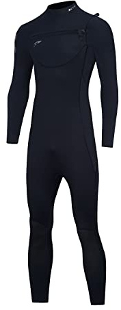 ZCCO Neoprenanzug Herren 3mm Neopren Thermal Brustreißverschluss Badeanzug Herren und Frauen Langer Tauchanzug zum Surfen,Speerfischen,Tauchen,Schnorcheln,Kajakfahren