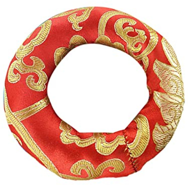 Toddmomy Cojín Para Cuenco Tibetano De Cojín De Cuenco Budista Para Práctica De Sonido Para Rituales Espirituales Casa o Templo Material