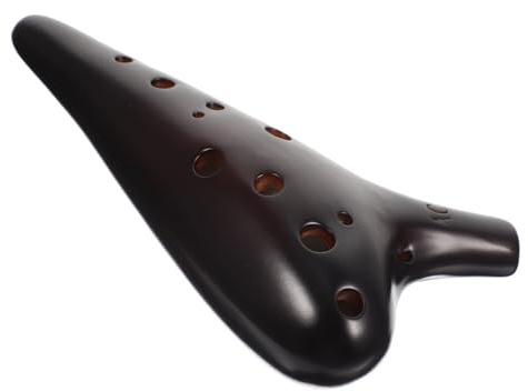 AKOOSY Ocarina in Ceramica Per Principianti e Ragazzo Ragazza Ragazza Strumento Musicale in Do Contralto Ac Per Studio e Pratica Musicale