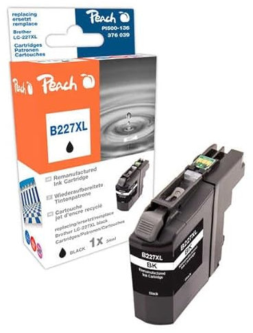 Peach PI500-136 Schwarz Tintenpatrone