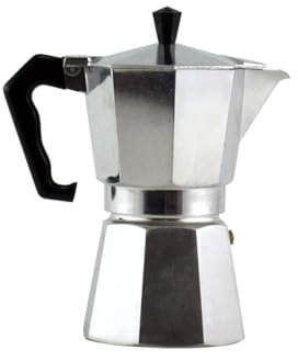 TrAdE shop Traesio CAFFETTIERA Moka 3 Tazze Caffe Maker Espresso Caffe' NAPOLETANA Mezza 3 Tazza