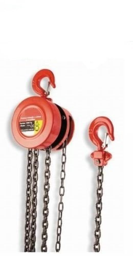 PARANCO MANUALE A CATENA 1 TONNELLATA LUNGHEZZA CATENA 3 METRI