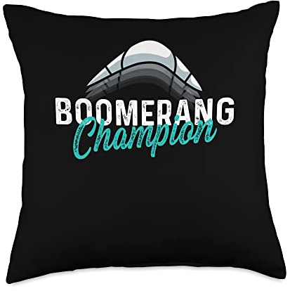 Boomerang Champion Champion Throw Pillow
