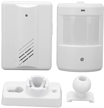 Auffahrtsalarm, drahtloser Auffahrtsalarm, Infrarotsender, Türklingelempfänger, Bewegungssensor, wetterfest für das Haussicherheitssystem