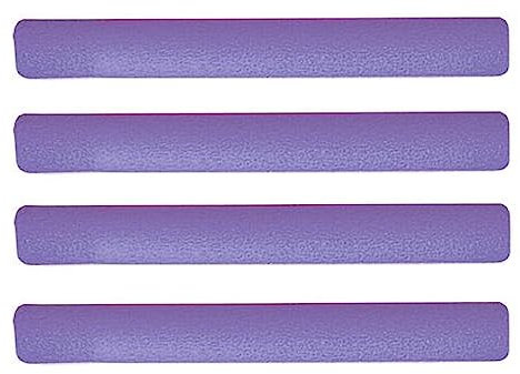 geugecy Churro Piscina Espuma, Churro Flotador Espuma Piscina, 152cm Espuma Flotante Fideos para Piscina, Tubo Flotador Alargado Piscina, para Niños Adultos, Púrpura, 4 piezas