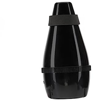 Abaodam Sordina per Tromba in Plastica Nera Leggera Circa per Silenziare gli Squilli Durante Esercitazione la Tromba