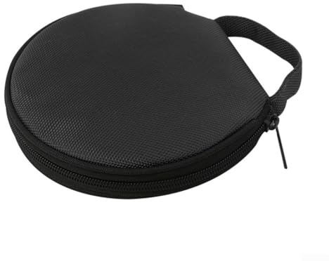 Bolsa de almacenamiento de CD de tela Oxford con forro no tejido resistente a los arañazos, soporte para cartera, organizador de álbumes, funda de transporte para almacenamiento compacto de discos