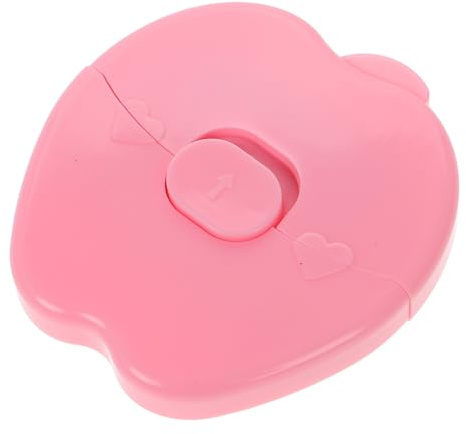 Holibanna Recortadora de Pelo Manual Diseño Adorable para Mujeres y Niñas Peine de Plástico Rosa y Seguridad Garantizada para Uso en Casa o Salón