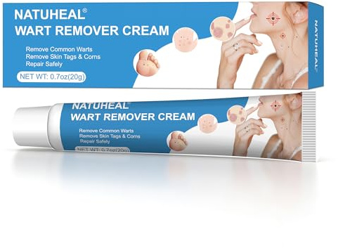 Crema para eliminar verrugas y acrocordones, kit para rostro y cuerpo, eliminación suave de verrugas plantares, comunes, callos y planas, 20 g