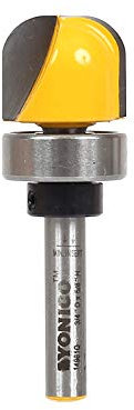 Yonico 14961q - Core Box Template Router Bit, Diameter: 3/4, Cutting Height: 5/8 - 1/4 Shank