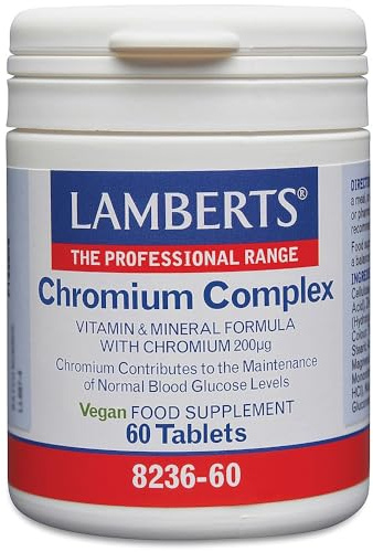 Chromium Complex 60 Tablets of Lamberts