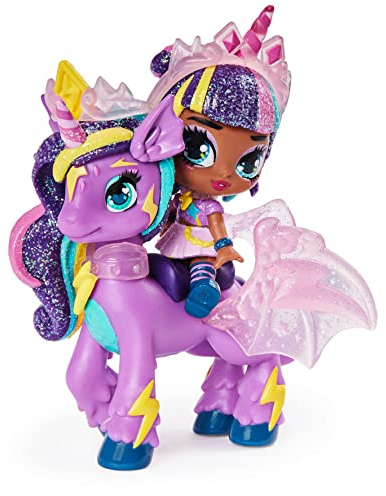 Hatchimals Pixies Riders Moonlight Mia Pixie und Unicornix - Sammelfigur und Fabelwesen zum Reiten und vielen Überraschungen