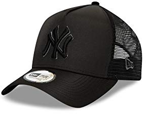 New Era Casquette de Trucker A-Frame de Los Angeles Dodgers Seasonal Trucker, Yankees-Black., Taille Unique