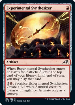 Magic : the Gathering - Synthétiseur expérimental (138) - Foil - Kamigawa : Neon Dynasty