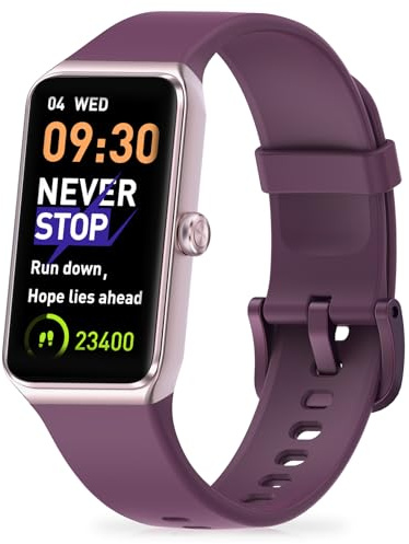 ST-CARE Fitness Tracker with Step Counter/Calories/Stopwatch, Activity Tracker, Health Tracker with Heart Rate Monitor, Sleep Tracker,1.47 Touch Color Screen, Pedometer Watch for Women Men