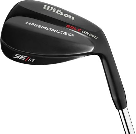 Wedge/Golfschläger „Wilson Staff“, für Herren, schwarzer Chrome, Schläger für Rechtshänder, 56,0 Grad