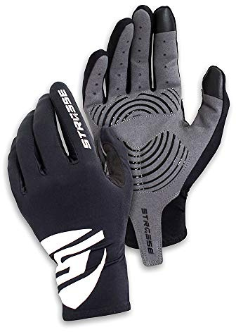 STRASSE STRASSE – Gants de sport pour simulateur de course et de conduite (noir, taille S)