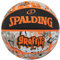 Spalding - Graffiti Series - Orange - Ballon de Basketball - Taille 7 - Basketball - Ballon certifié - Matériau : Caoutchouc - Extérieur - Antidérapant - Excellente adhérence
