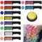 Gesso per Capelli per Ragazze, 10 Colori Capelli Temporanea Gesso Colore Set, Pettine Lavabile di Gesso Temporaneo, Per Capelli Ragazza, Ideale per Costumi, Carnevale, Feste, Festival