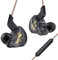 Yinyoo KBEAR MONKIE K01 Écouteurs de Jeu filaires 1DD écouteurs filaires léger avec Prise de 3,5 mm Casque Intra-auriculaire HiFi pour PC, PS5, Xbox, Switch