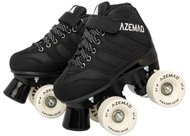 L'Estel Skates - Skate Azemad Eclipse - Hockey Pattini - Rink Hockey (nero, 35)